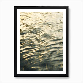 Water Ripples 6 Art Print