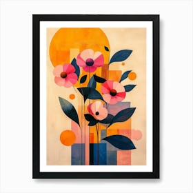 Flowers In The Sun 2 Art Print