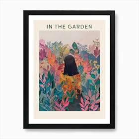 In The Garden Poster Colourful Art Print