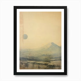 Hokkaido. Winter: Retro Aesthetic Japanese Landscape Wall Art Bedroom Decor Art Print