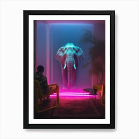 The Elephant In The Room 3 Art Print