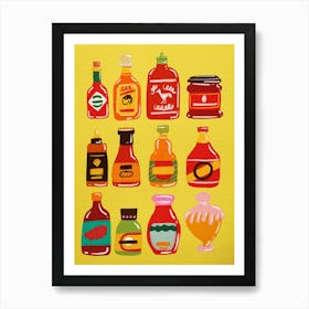 Hot Sauce 2 Art Print