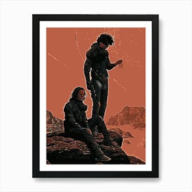 paul atreides dune movie 2 Art Print