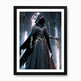 Dark Knight 4 Art Print