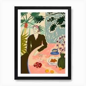 Tropical Brunch Art Print