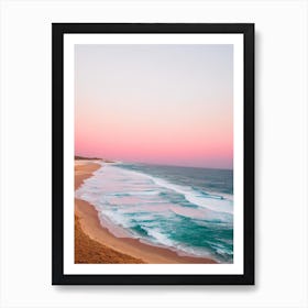 Cervantes Beach, Australia Pink Photography 1 Art Print