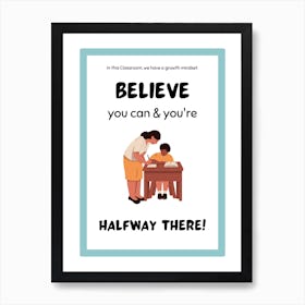 Believe You Can And You'Re Halfway There, Classroom Decor, Classroom Posters, Motivational Quotes, Classroom Motivational portraits, Aesthetic Posters, Baby Gifts, Classroom Decor, Educational Posters, Elementary Classroom, Gifts, Gifts for Boys, Gifts for Girls, Gifts for Kids, Gifts for Teachers, Inclusive Classroom, Inspirational Quotes, Kids Room Decor, Motivational Posters, Motivational Quotes, Teacher Gift, Aesthetic Classroom, Famous Athletes, Athletes Quotes, 100 Days of School, Gifts for Teachers, 100th Day of School, 100 Days of School, Gifts for Teachers,100th Day of School,100 Days Svg, School Svg,100 Days Brighter, Teacher Svg, Gifts for Boys,100 Days Png, School Shirt, Happy 100 Days, Gifts for Girls, Gifts, Silhouette, Heather Roberts Art, Cut Files for Cricut, Sublimation PNG, School Png,100th Day Svg, Personalized Gifts Art Print