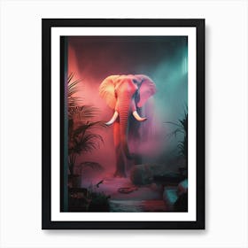 An Elephant In The Room Art Print