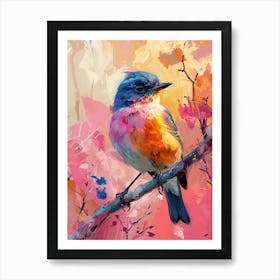 Bird On A Branch 3 Art Print