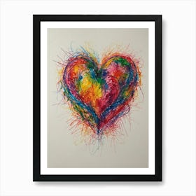 Heart Of Love 31 Art Print