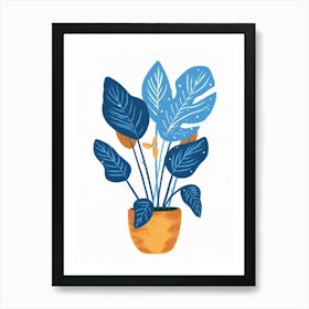 Plant In A Pot 40 Art Print