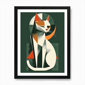 Cat Art 859 Art Print