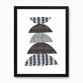 Shapes Art Print