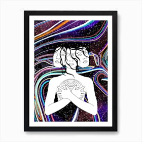 Hecate And The Night Art Print