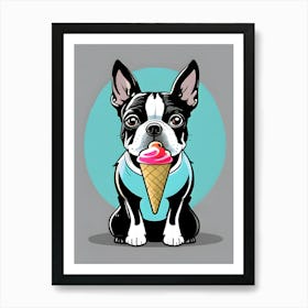 Boston Terrier 76 Art Print