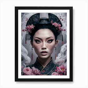 Asian Beauty 10 Art Print