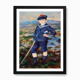 Sailor Boy (Portrait Of Robert Nunès) (1883), Pierre Auguste Renoir Art Print