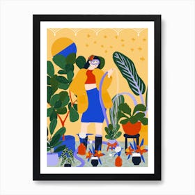 Watering Art Print