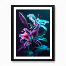 Lily Art 3 Art Print