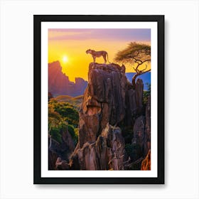 Lion King Art Print