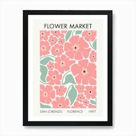 Flower Market 2 Art Print