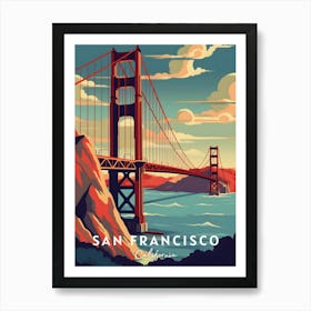 San Francisco Travel Landscape Art Print