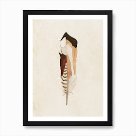 SouthWesternFeather B Art Print