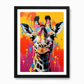 Giraffe Art Print