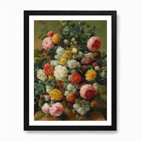 Queen Anne’S Lace Painting 3 Flower Art Print
