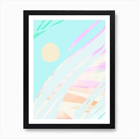 Summer on the ski slopes Art Print