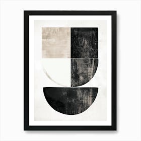 London Stone Park Bauhaus Minimalist Art Print