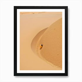 Bee In The Sand Art Print