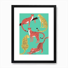 Cheetah in the Wild Art Print