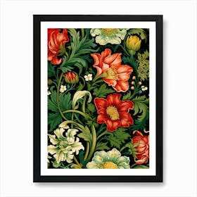 Floral Pattern 9 Art Print