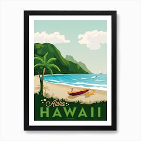 Hawaii United States Art Print