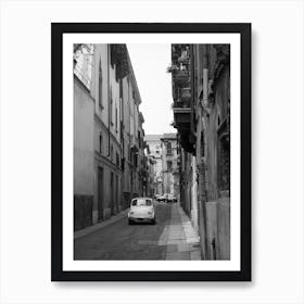 White Cinquecento In Verona Italy Art Print