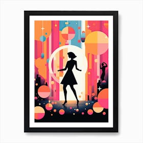 Harmonious Disco Melodies Art Print