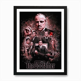 Godfather 10 Art Print