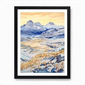 Torres Del Paine National Park Chile 3 Art Print