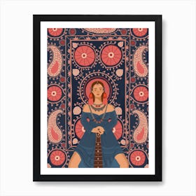 She Is Divine Art Print