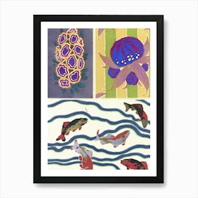 Koi Fish Art Print