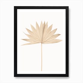 Palm Leaf 1 Art Print