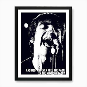 liam gallagher oasis britpop music band 27 Art Print