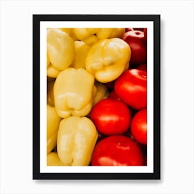 Red And Yellow Art Print