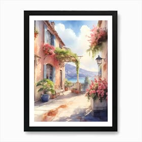 Watercolor Painting Art Print