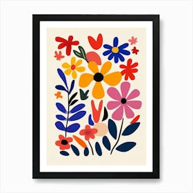 Floral Print 1 Art Print