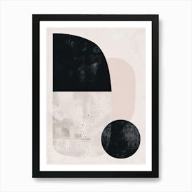 Mawlamyine Stone Park Bauhaus Minimalist Art Print