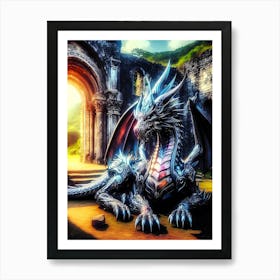 Mystical Fantasy Illustration 126 Art Print