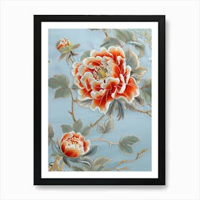 Chinese Peony 4 Art Print