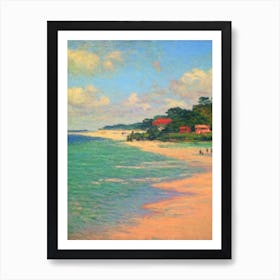 Englishman'S Bay Tobago Monet Style Art Print